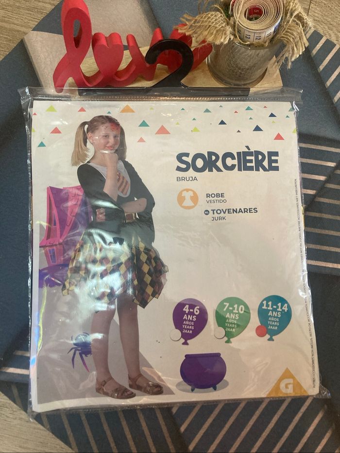 Déguisement sorcière 11/14 ans