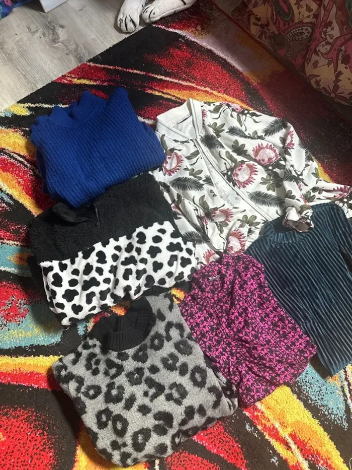 Lot vêtements hiver plusieurs marque taille M/L