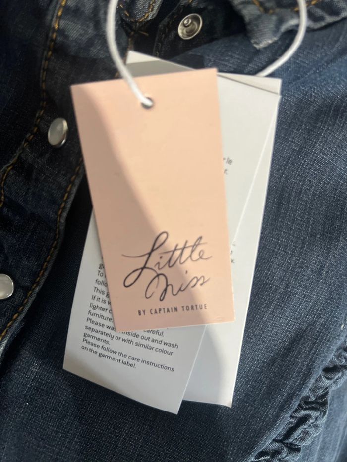 Magnifique robe jeans léger - photo numéro 12