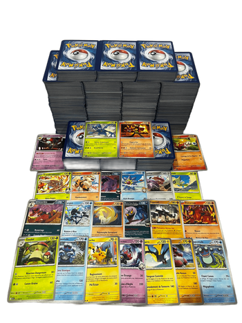 Lot de 100 Cartes Pokémon Sans Double et Françaises