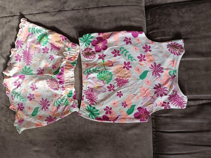 Ensemble fille 8 ans short et débardeur inextenso - photo numéro 3