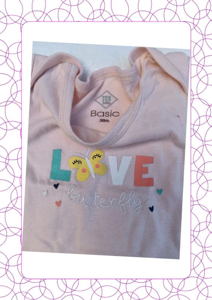 Body 36 mois Tex baby - photo numéro 2