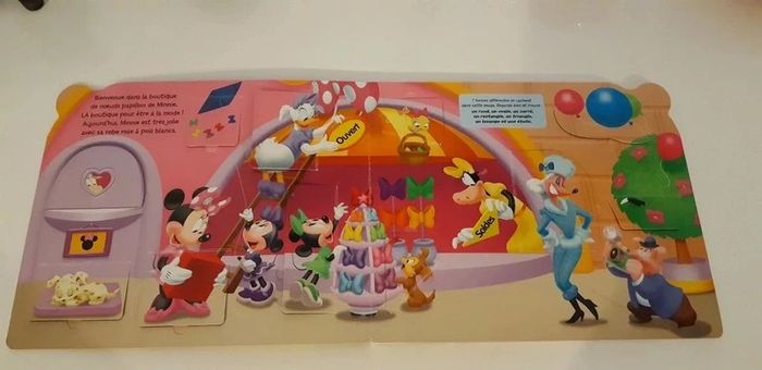 Livre disney Minnie, si jolie en rose! - photo numéro 2