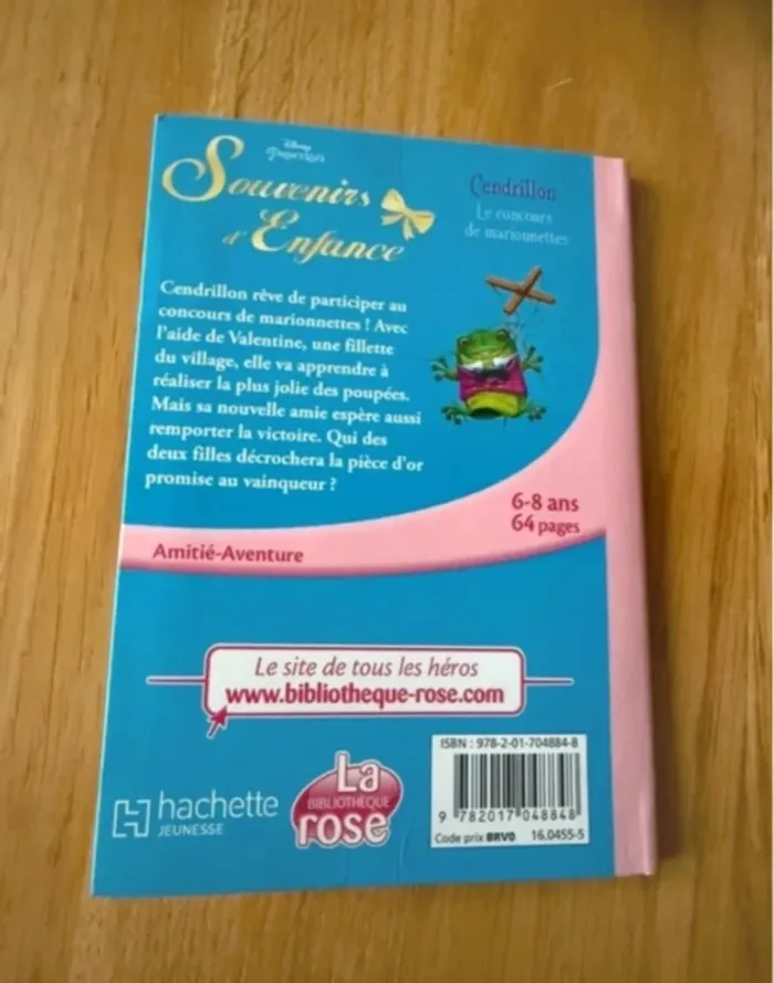 Livre Bibliothèque rose Souvenirs d'enfance Cendrillon - photo numéro 2