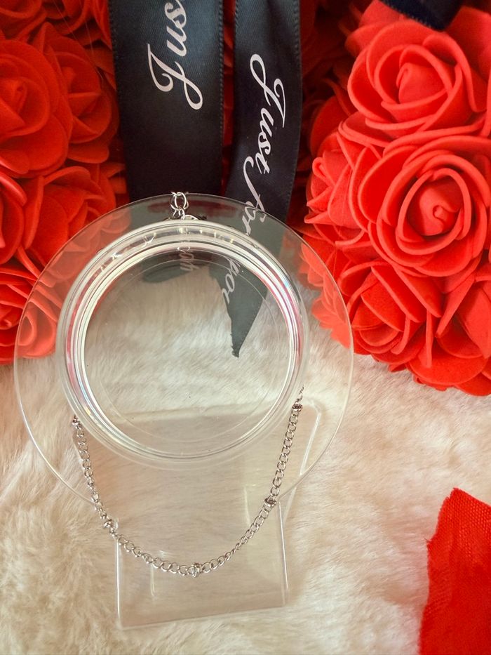 ✨ Bracelet argenté maille fine – Élégant et discret ✨