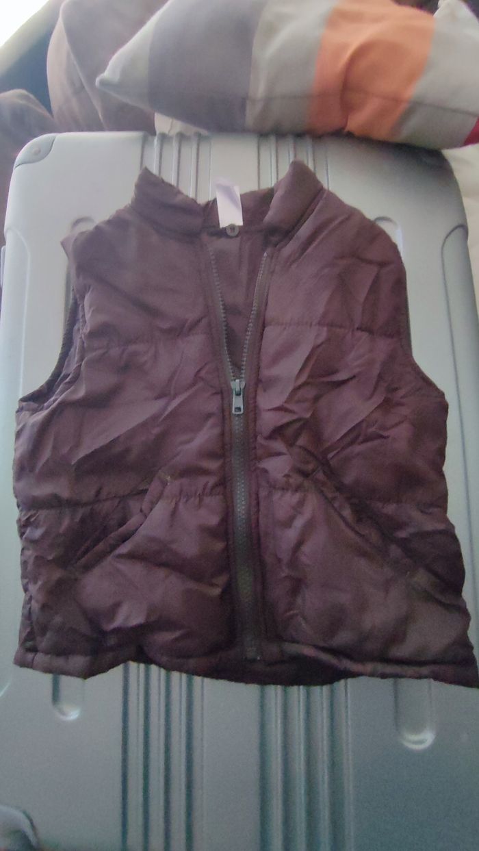 Veste sans manche taille 92