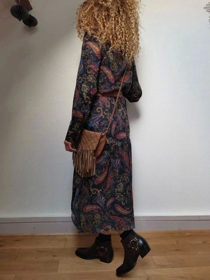 Robe longue MAJE | prix boutique 250€ | taille 3 - photo numéro 4