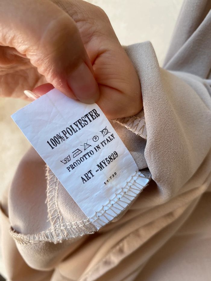 Robe beige Ineo couture M - photo numéro 8
