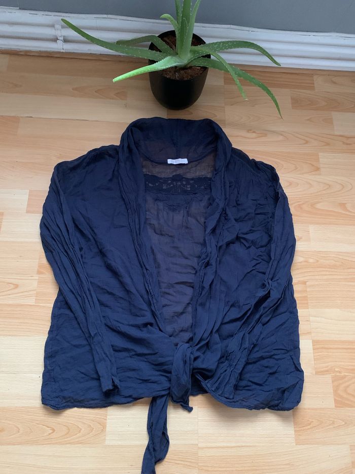 Beau chemisier marine taille 38/40