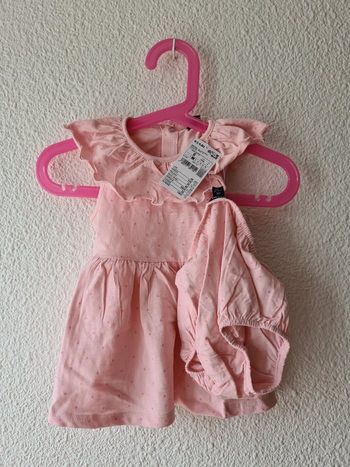 robe et culotte rose Kiabi