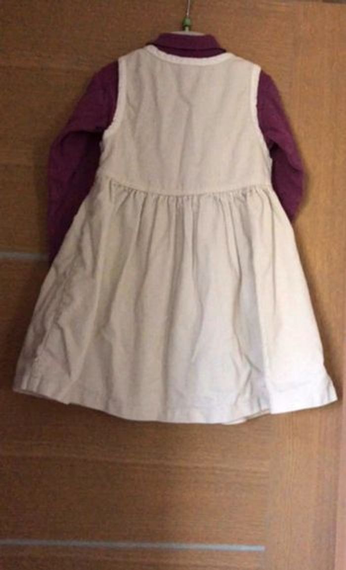 Robe en velours + tee-shirt 2 ans - photo numéro 3