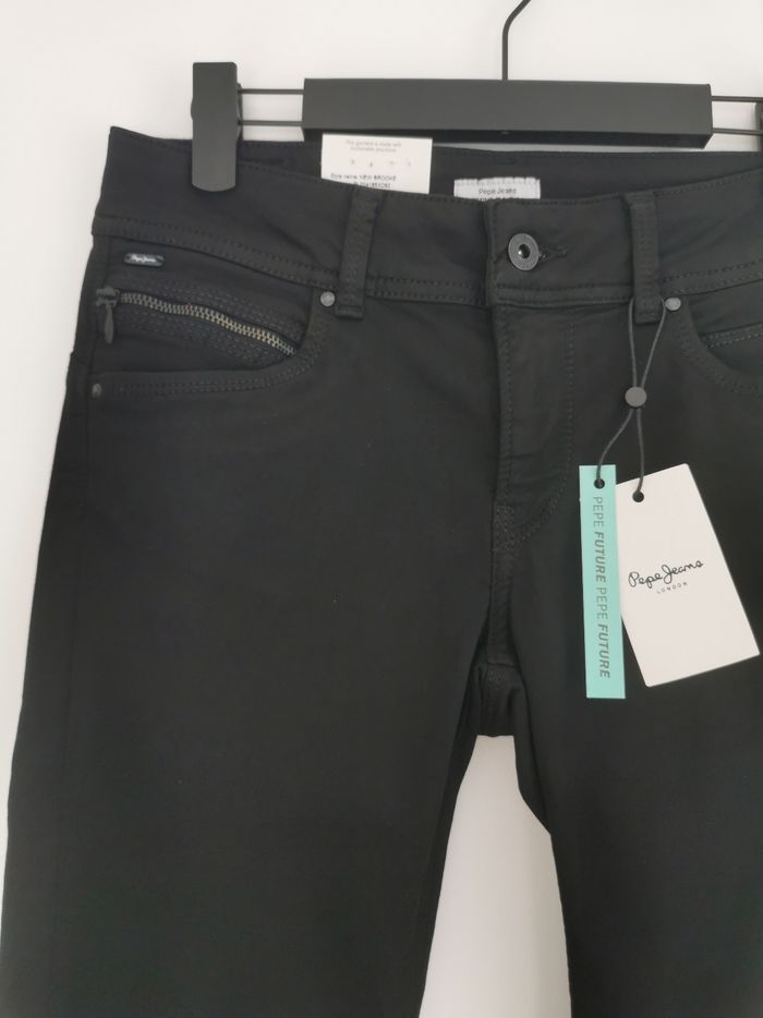 Jean slim noir New Brooke Pepe Jeans W29 L32 - photo numéro 3