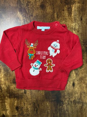 Pull Noël 6m
