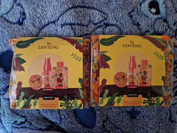 Lot de 2 trousses Garnie le roi lion