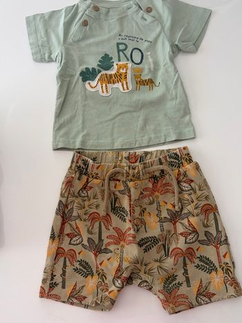 Ensemble teeshirt et short  