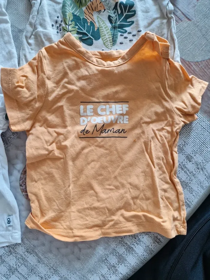 Lots 4 Tee-shirt 3 mois - photo numéro 3