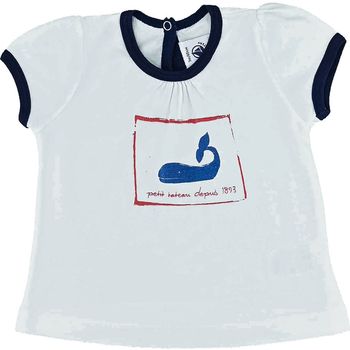 T-Shirt à manches courtes 3 mois en coton Petit Bateau