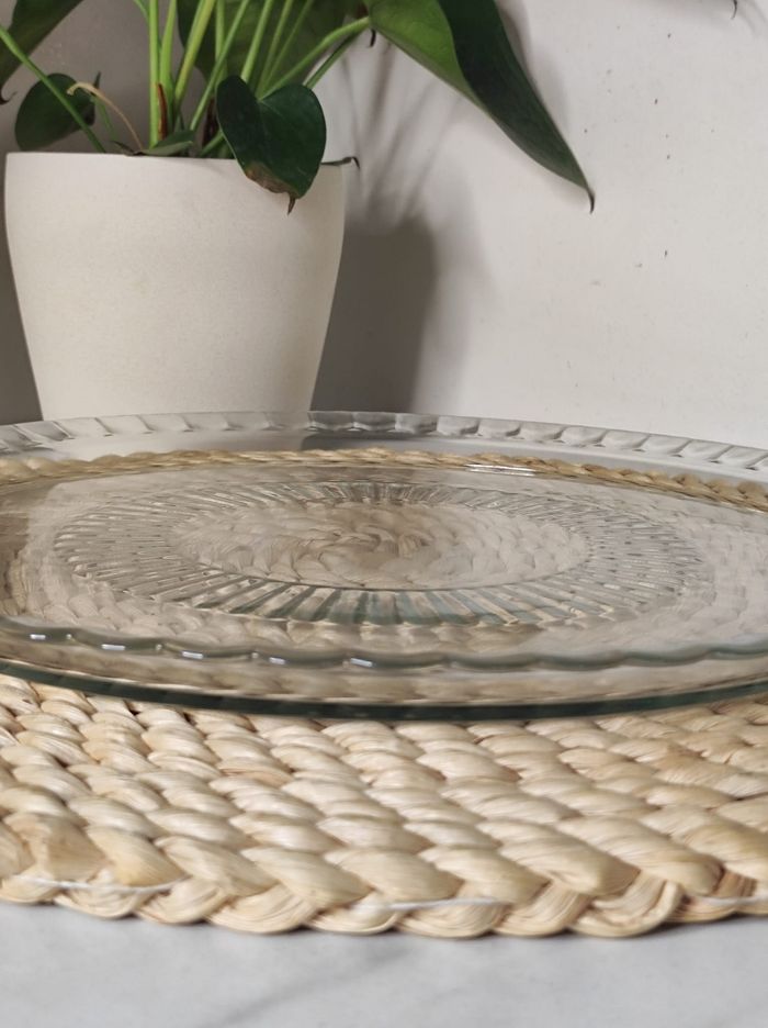 Plat de présentation en verre arcoroc - photo numéro 3