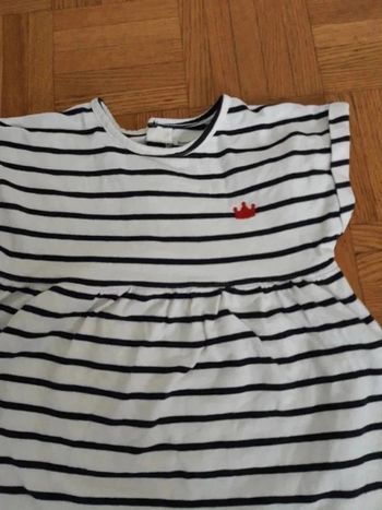 Robe marinière 2 ans boutchou bio