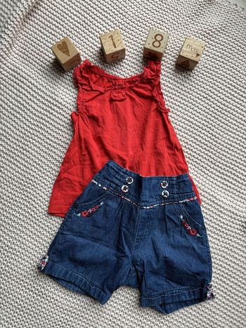 Ensemble débardeur et short