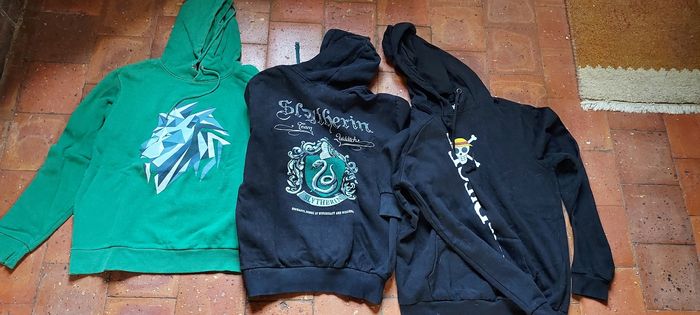 Lot de 3 sweats SPINGFIELD + HARRY POTTER + ONE PIECE - photo numéro 2