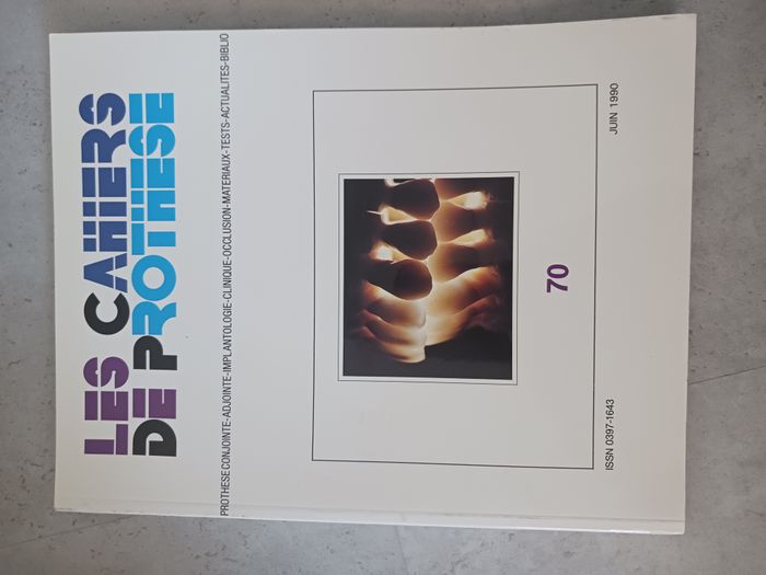 les cahiers de prothese juin 1990
