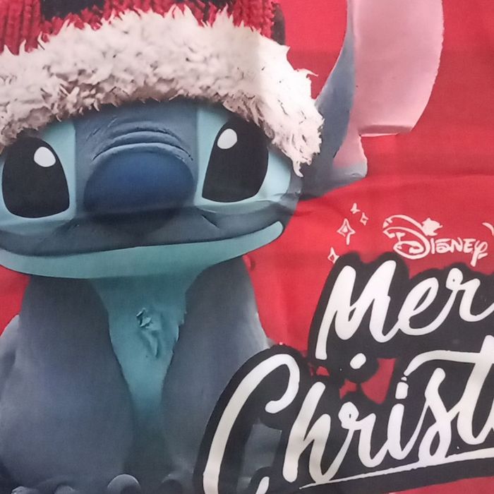 Housse de coussin stitch Disney noël - photo numéro 2
