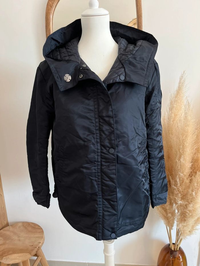 Veste matelassée bleue marine réversible Rivières de Lune - photo numéro 3
