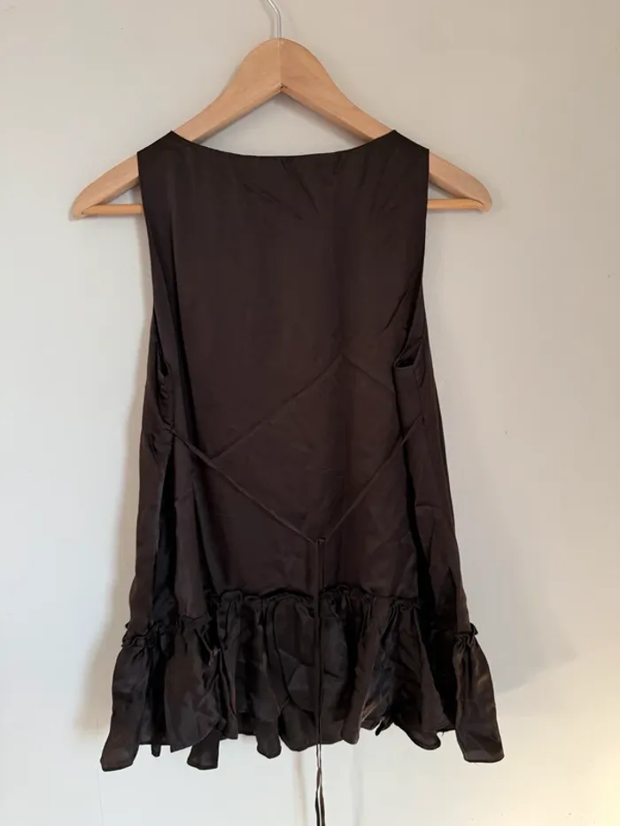 Top Barbara Bui marron - photo numéro 4