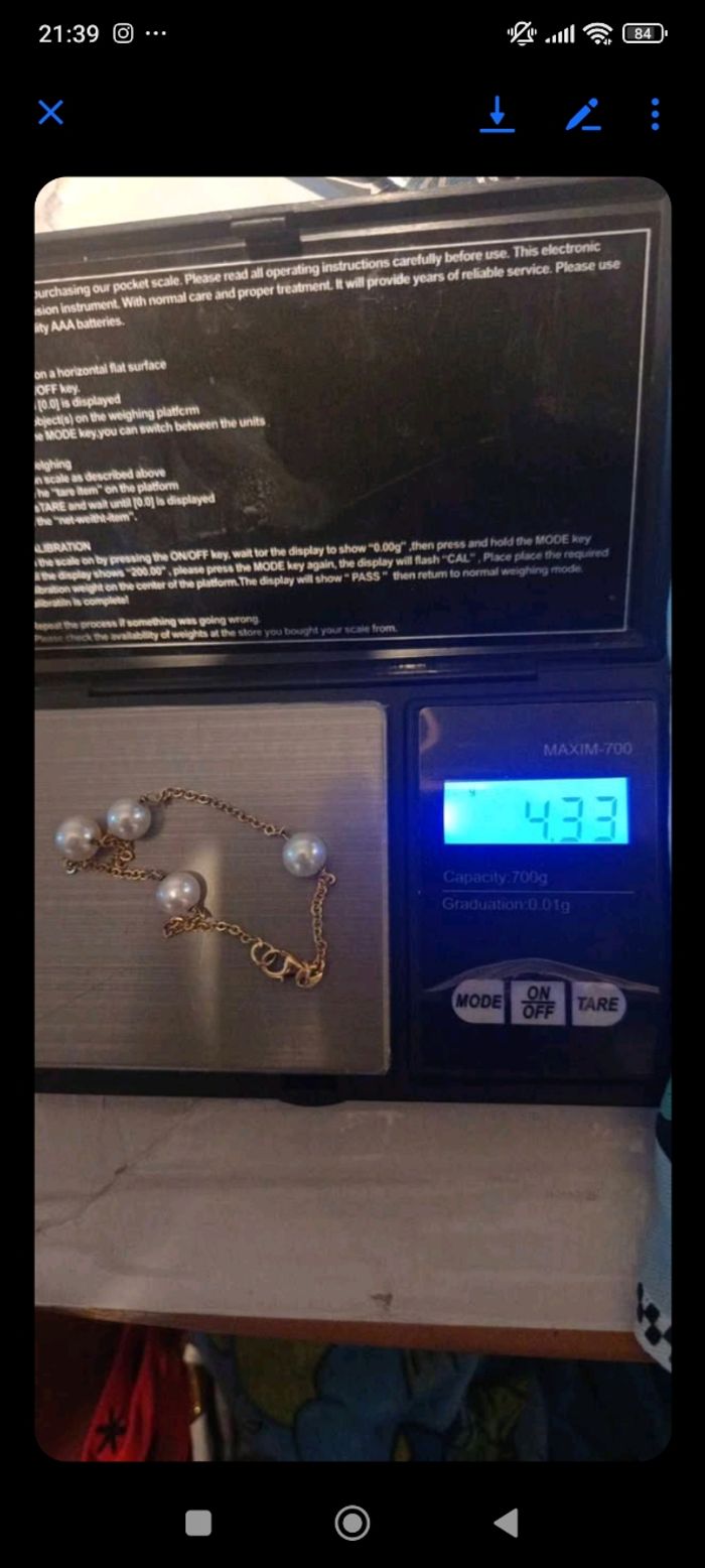 Bracelet or 18k