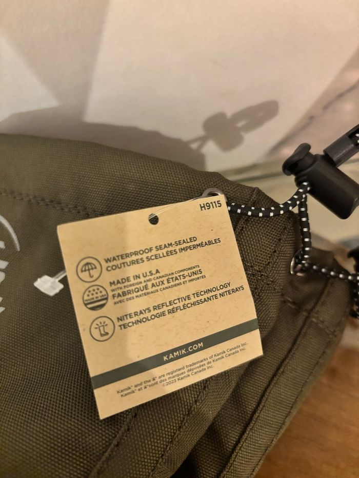 Chaussures après ski bottes de neige kaki Kamik 34 - photo numéro 8