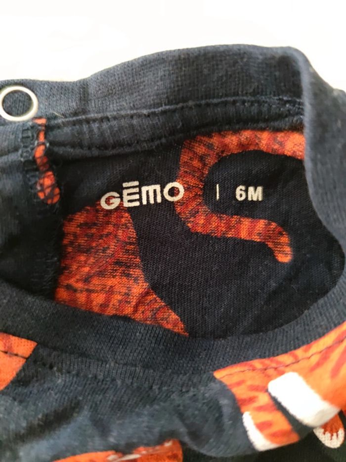 T-shirt tigre T.6 mois - photo numéro 2