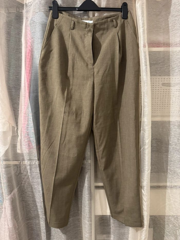 Pantalon de costume beige foncé taille 40 | Primark