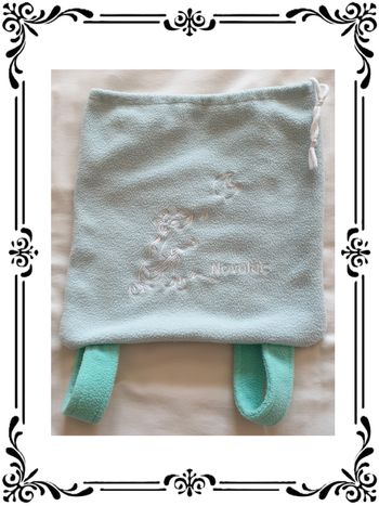 Sac à dos en polaire.