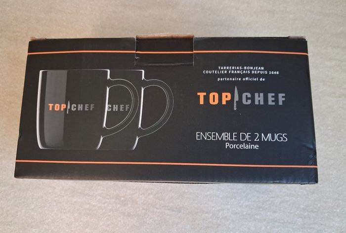 2 mugs Top Chef NEUFS - photo numéro 3