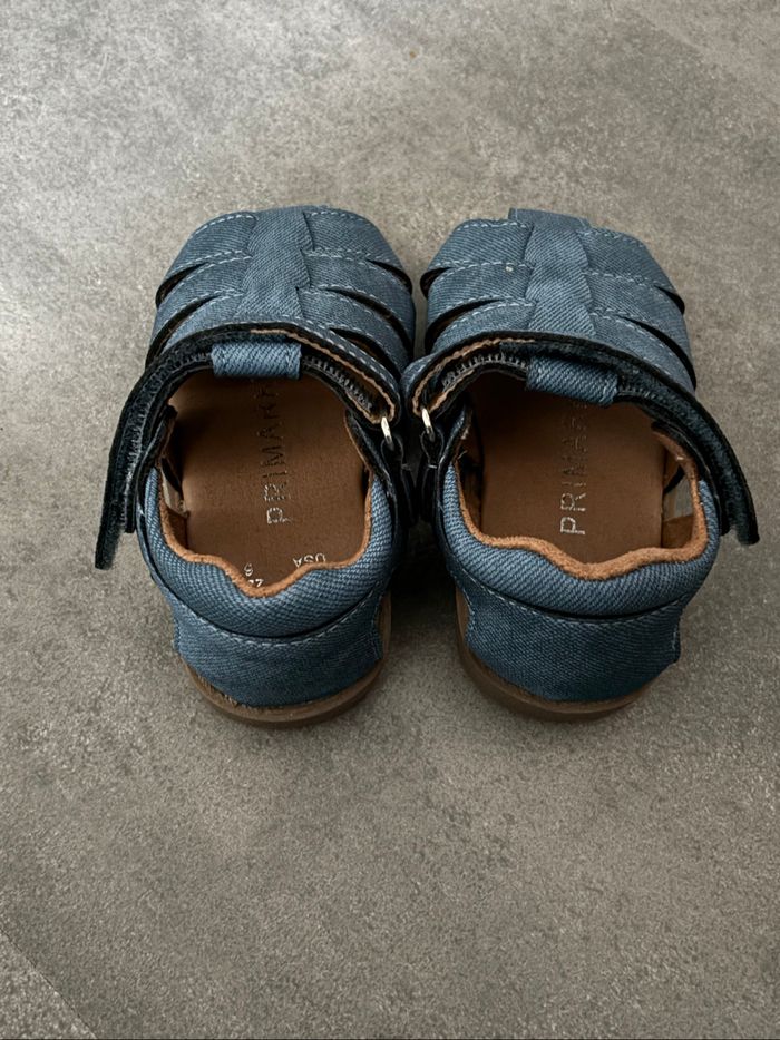 Sandale bleu bébé - photo numéro 3