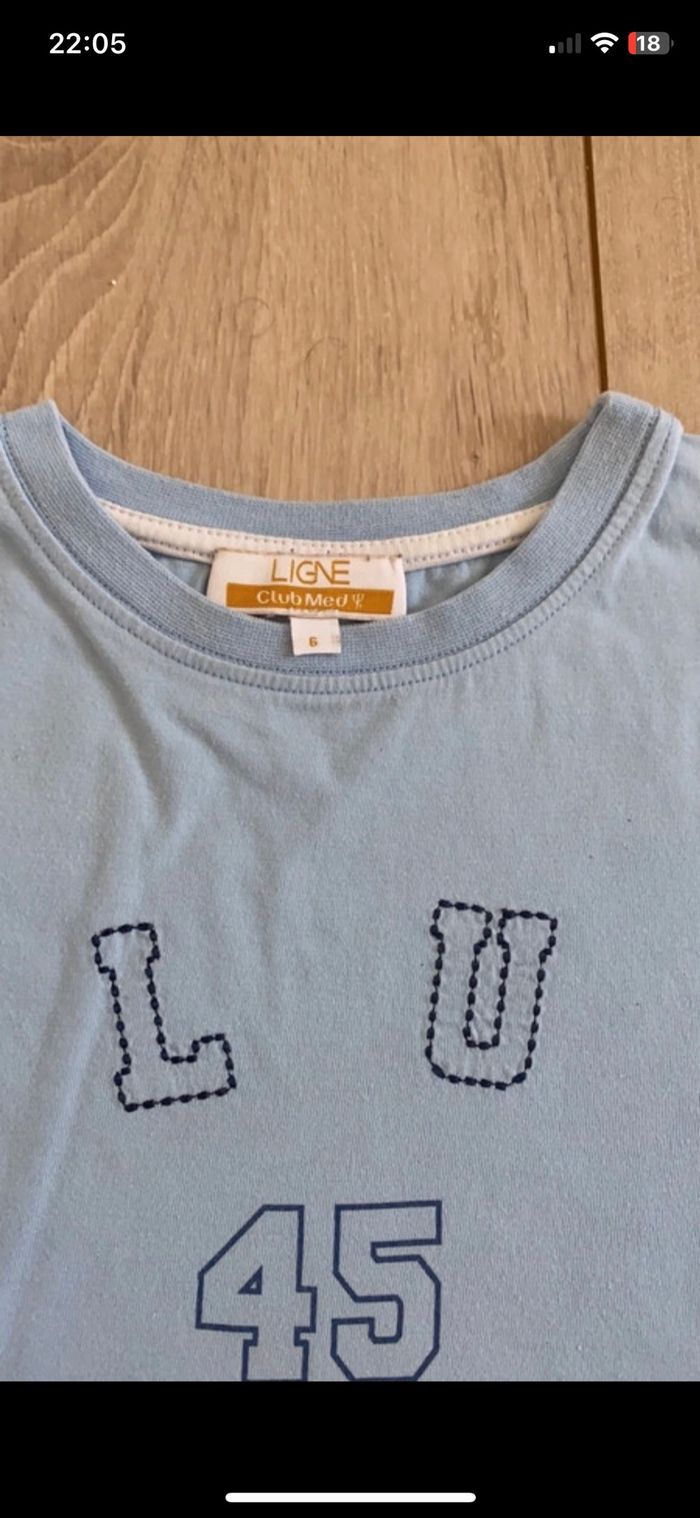 T shirt garçon club med 6 ans - photo numéro 2