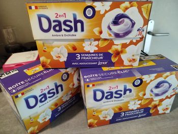 Dash 2 en 1 lot de 3 boîte