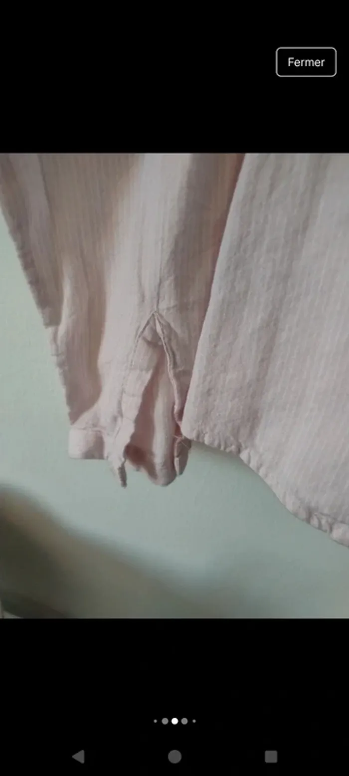 Chemise fille en 100% coton - photo numéro 4