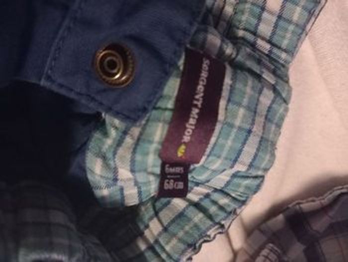 Ensemble chemise pantalon sergent major 6 mois - photo numéro 2