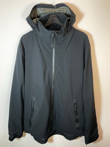 Veste coupe-vent à capuche noire pour homme C9 by Champion taille L 613