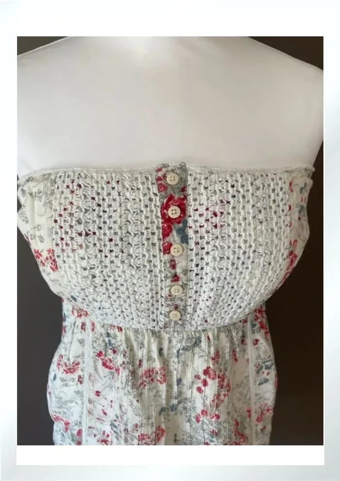 Petite robe fleurie 100% Cotton - photo numéro 3