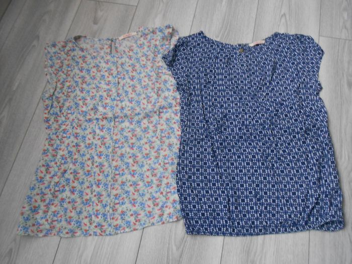 2 T-shirts manches courtes