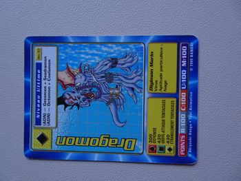 Carte digimon dragomon