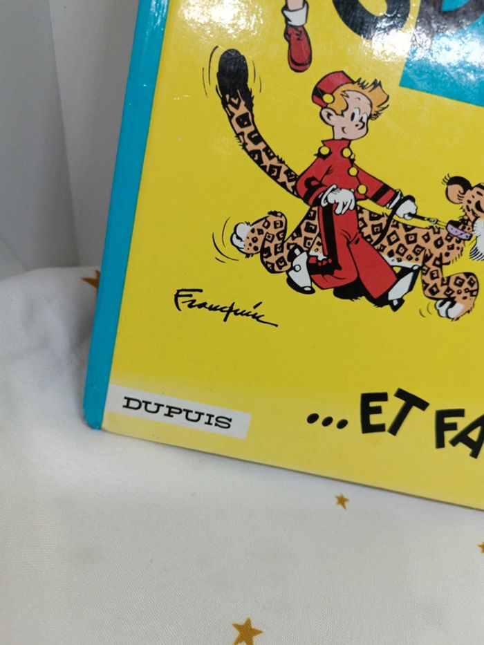 1966 Bande dessinée bd 4 aventures de Spirou et fantasio Dupuis 1 - photo numéro 2
