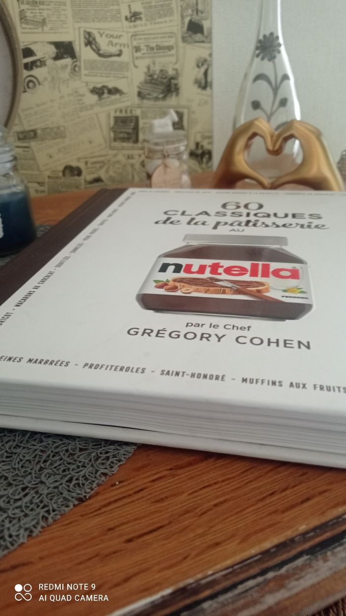 livre 60 classiques de la pâtisserie avec Nutella - photo numéro 2