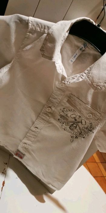Chemise Gemo blanc crème 3 ans