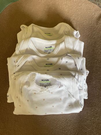 Body kiabi blanc