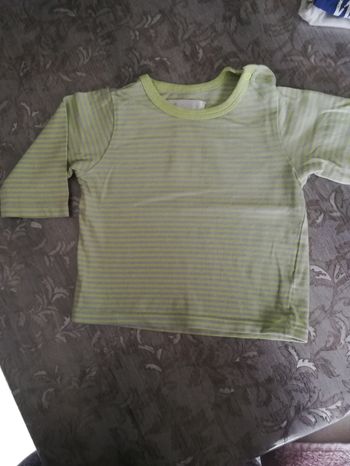 T shirt ml Obaïbi 3 mois garçon