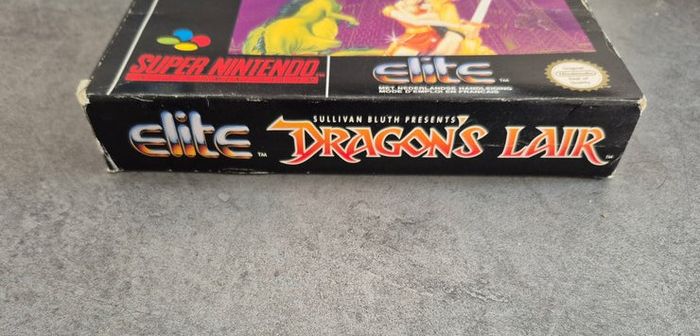 Jeu Dragon's Lair - Super Nintendo - SNES - Pal Fah - Sans Notice - photo numéro 4